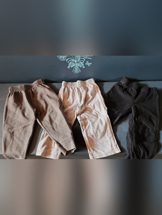 Garanimals Other - Garanimals And Okie Dokie Trio Pack: Brown, Light Gray & Black Kids Sweatpants